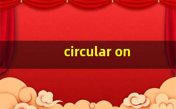 circular on